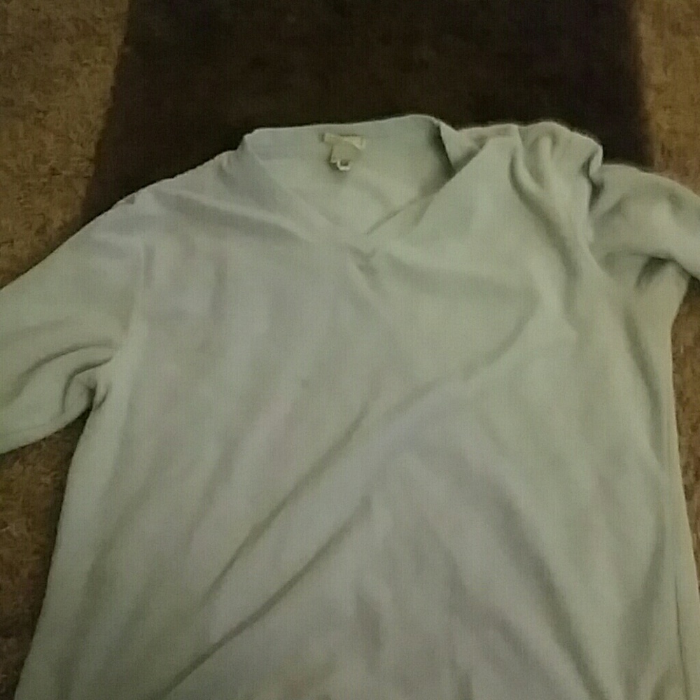 Pale blue sweater